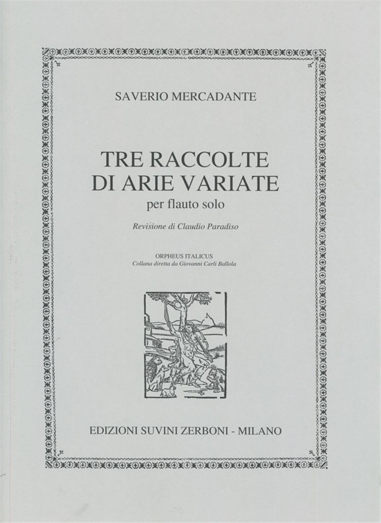 Tre Raccolte Di Arie Variate